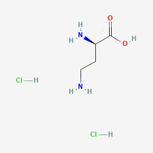 Chemical structure of H-D-Dab-OH?2HCl