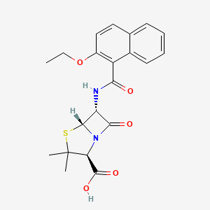 Chemical structure of Fmoc-D-Cys(Acm)-OH