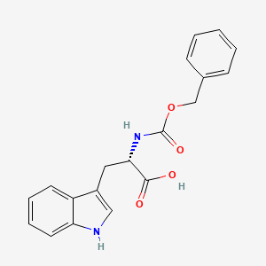 Chemical structure of Z-Trp-OH