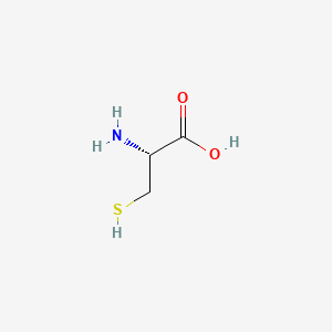 Chemical structure of L-Cysteine