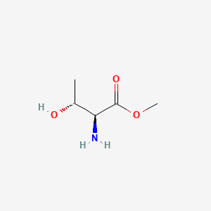 Chemical structure of H-Thr-Ome(Oil)