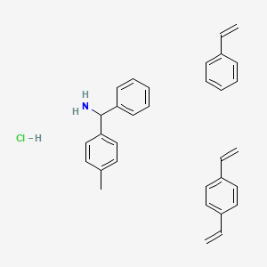 Chemical structure of MBHA Resin