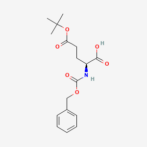 Chemical structure of Z-Glu(OtBu)-OH
