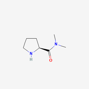 Chemical structure of H-Pro-NMe2