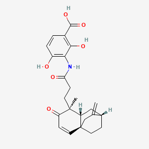 Chemical structure of Fmoc-D-Glu-OtBu
