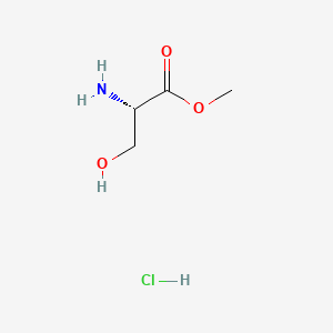 Chemical structure of H-Ser-OMe·HCl
