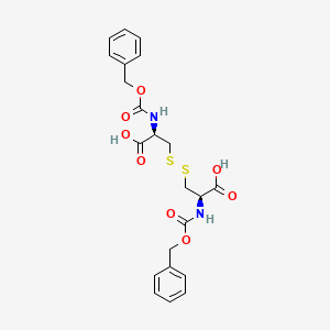 Chemical structure of (Z-Cys-OH)2