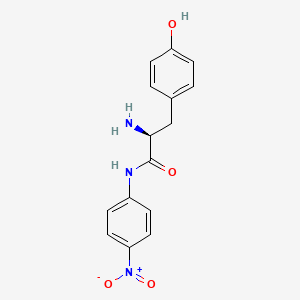 Chemical structure of H-Tyr-pNA