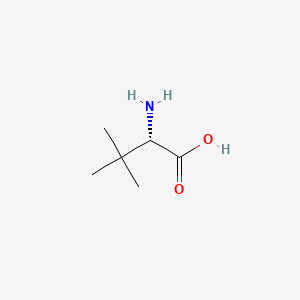 Chemical structure of H-Tle-OH