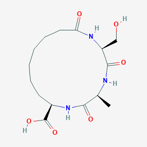 Chemical structure of Boc-Lys-OSu