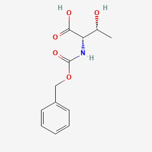 Chemical structure of Z-Thr-OH