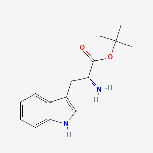 Chemical structure of H-D-Trp-OtBu