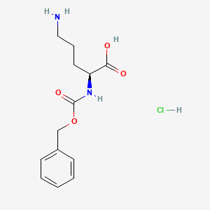 Chemical structure of Z-Orn-OH·HCl