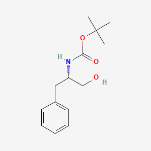 Chemical structure of Boc-Phenylalaninol
