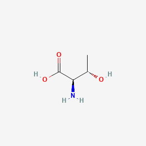Chemical structure of H-D-Thr-OH