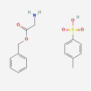 Chemical structure of H-Gly-OBzl·TosOH