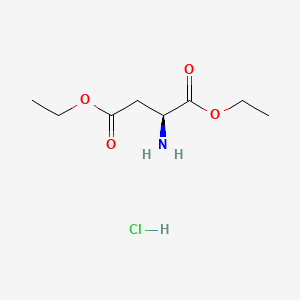 Chemical structure of H-Asp(OEt)-OEt·HCl