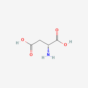 Chemical structure of H-D-Asp-OH