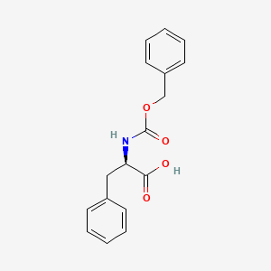 Chemical structure of Z-D-Phe-OH