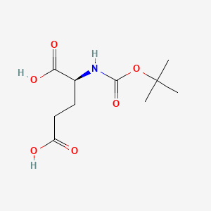 Chemical structure of Boc-Glu-OH