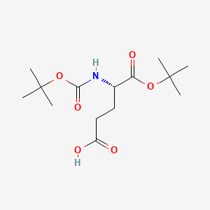 Chemical structure of Boc-Glu-OtBu