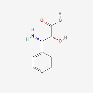 Chemical structure of (2R,3S)-3-Phenylisoserine