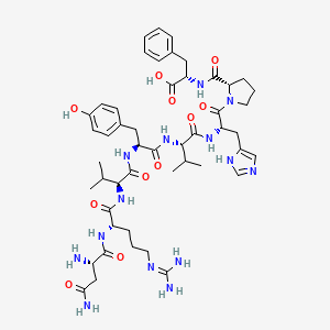 Chemical structure of Hypertensinamide