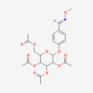 Chemical structure of (D-Ala²)-Gastric Inhibitory Polypeptide (human)