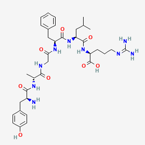 Chemical structure of Dalargin