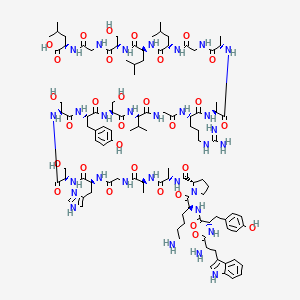Chemical structure of DesBr-NPB-23 (human)