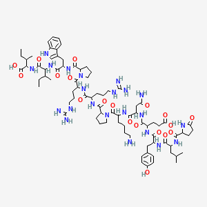 Chemical structure of (D-Trp¹¹)-Neurotensin