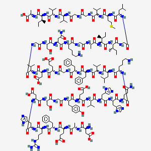 Chemical structure of (Gly²¹)-Amyloid β-Protein (1-42)