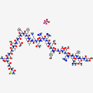 Chemical structure of (Gly²⁸,Cys³⁰)-Amyloid β-Protein (1-30) amide