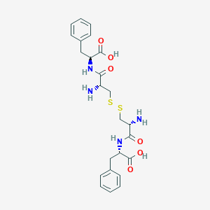 Chemical structure of (H-Cys-Phe-OH)₂