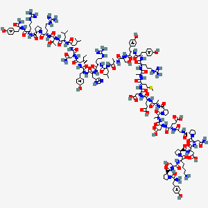 Chemical structure of (Leu³¹,Pro³⁴)-Neuropeptide Y (human, rat)