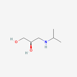 Chemical structure of (R)-3-Isopropylamino-1,2-propanediol