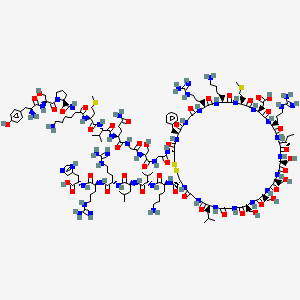 Chemical structure of (Tyr⁰)-BNP-32 (human)