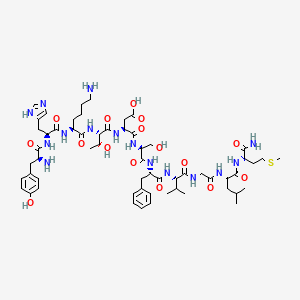 Chemical structure of (Tyr⁰)-Neurokinin A