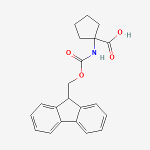 Chemical structure of Fmoc-cycloleucine