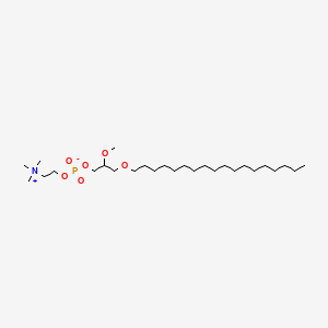 Chemical structure of Edelfosine