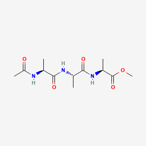 Chemical structure of Ac-Ala-Ala-Ala-OMe
