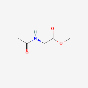 Chemical structure of Ac-Ala-OMe