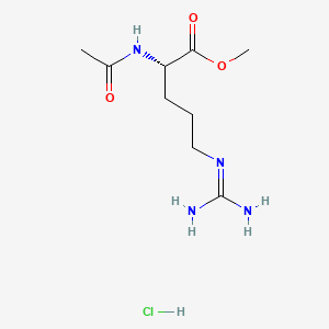 Chemical structure of Ac-Arg-OMe · HCl