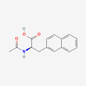 Chemical structure of Ac-D-2-Nal-OH
