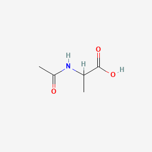 Chemical structure of Ac-DL-Ala-OH
