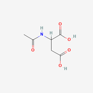Chemical structure of Ac-DL-Asp-OH