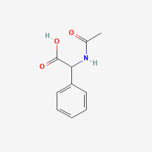 Chemical structure of Ac-DL-Phg-OH