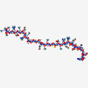 Chemical structure of Acetyl-PACAP-38 (human, mouse, ovine, porcine, rat)