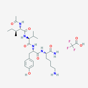 Chemical structure of Acetyl-PHF4 amide