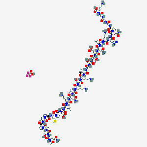 Chemical structure of Acetyl-Tau Peptide (244-274) (Repeat 1 Domain)